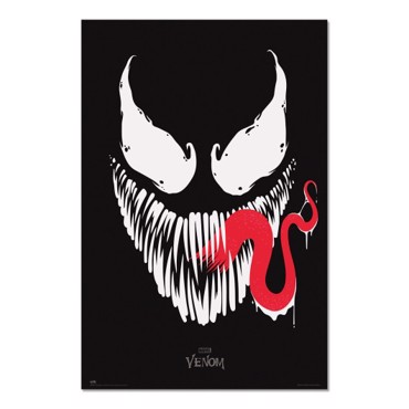 MARVEL VENOM BLACK FACE POSTER