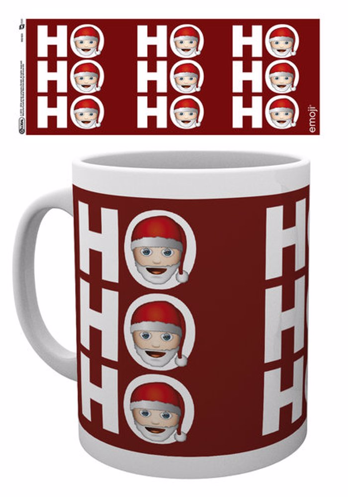 EMOJI HO HO HO CHRISTMAS MUG  KOuPES 