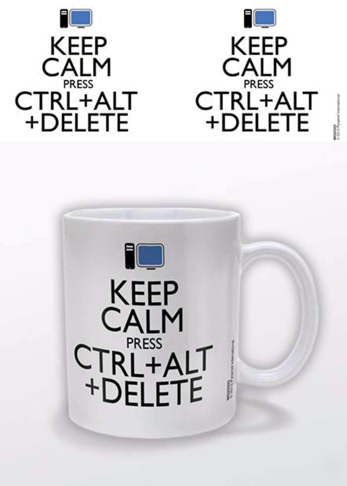 KEEP CALM ALT DELETE