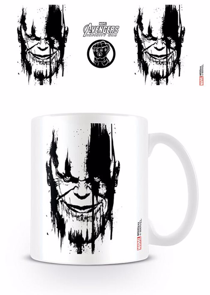 AVENGERS INFINITY WAR (THANOS STENCIL DRIP) KOuPA
