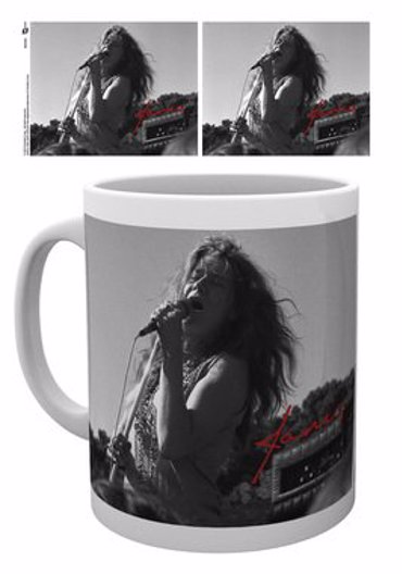 JANIS JOPLIN SINGING BW