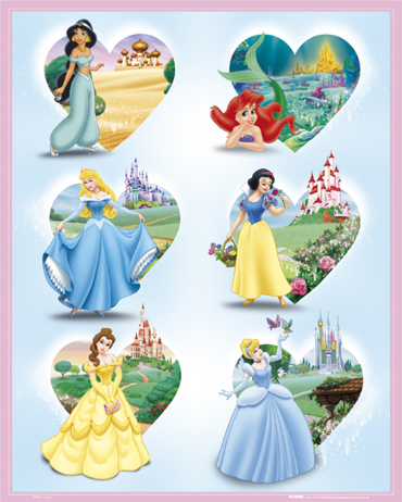 DISNEY PRINCESSES(RED)