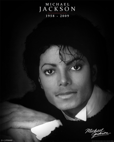 MICHAEL JACKSON (B&W COMMEMORATIVE)