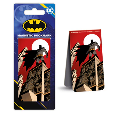 BATMAN (VILLAIN SKYLINE) MAGNETIC BOOKMARK