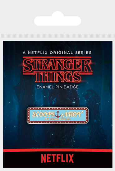 PIN BADGE STRANGER THINGS (SCOOPS AHOY)
