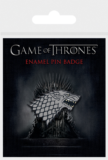PIN BADGE GAME OF THRONES (STARK)