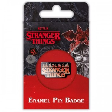 STRANGER THINGS DEMOGORDON PIN BADGE