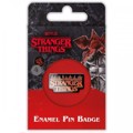 STRANGER THINGS FIRE LOGO PIN BADGE