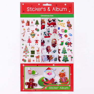 XMAS STICKERS & ALBUM