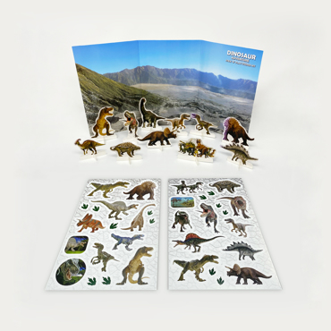 DINOSAUR STICK 'N' PLAY STICKERS