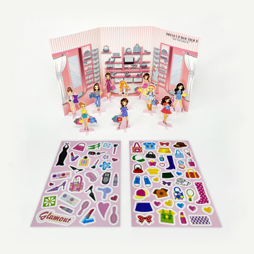 DRESS UP STICK 'N' PLAY STICKERS