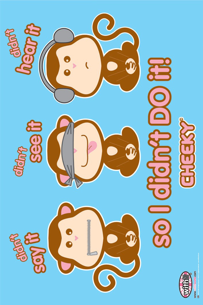 CHEEKY MONKEYS HUMOR