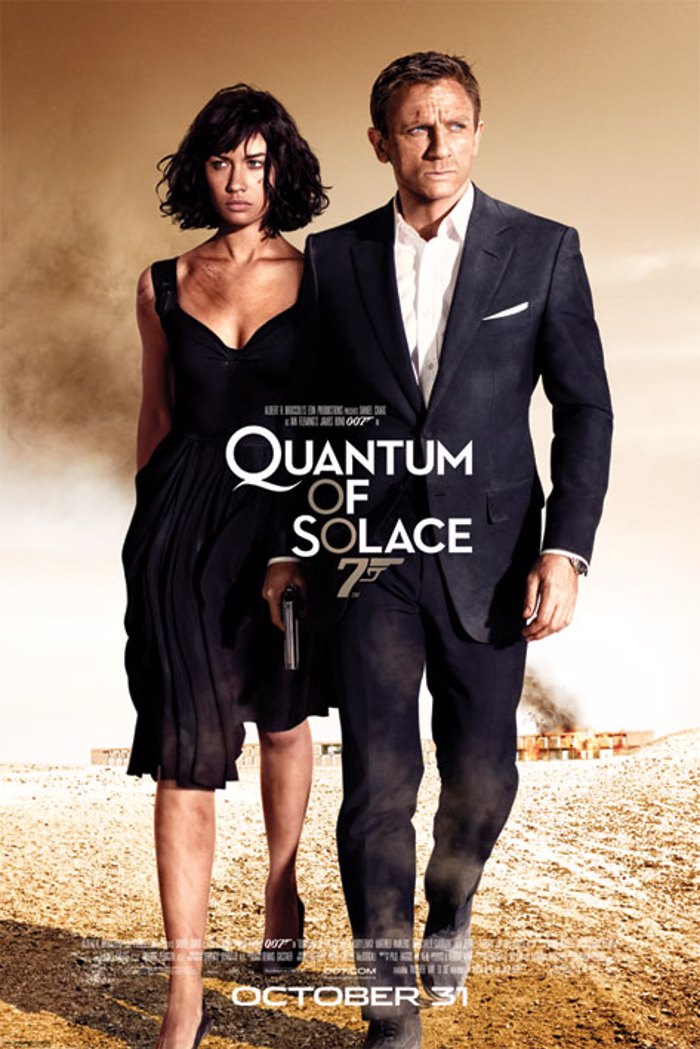 JAMES BOND QUANTUM OF SOLACE