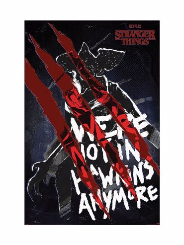 STRANGER THINGS 4 NOT IN HAWKINS ΑΦΙΣΑ 61Χ91,5
