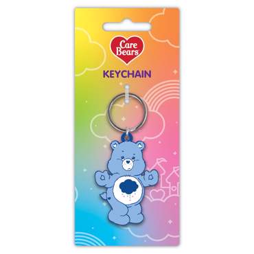 CARE BEARS (GRUMPY BEAR) PVC KEYCHAIN