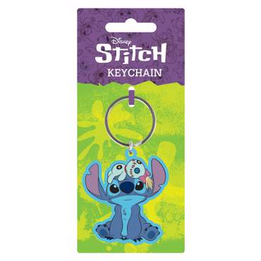 LILO & STITCH(STITCH & SCRUMP) PVC KEYCHAIN