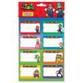 SUPER MARIO (CHARACTERS) ESSENTIAL SCHOOL LABELS