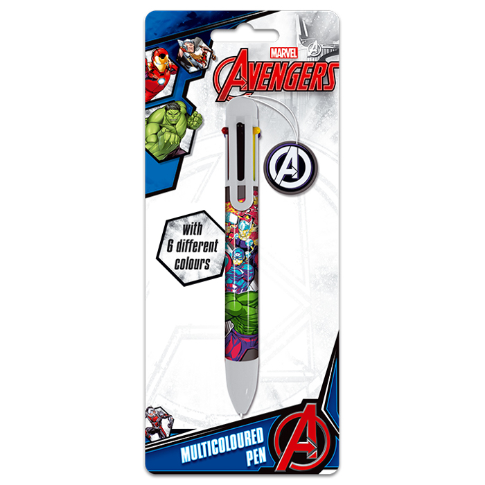MARVEL MOULTI-COLOURED PEN 