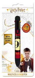 HARRY POTTER (HOGWARTS 9 3/4)MOULTI-COLOURED PEN 