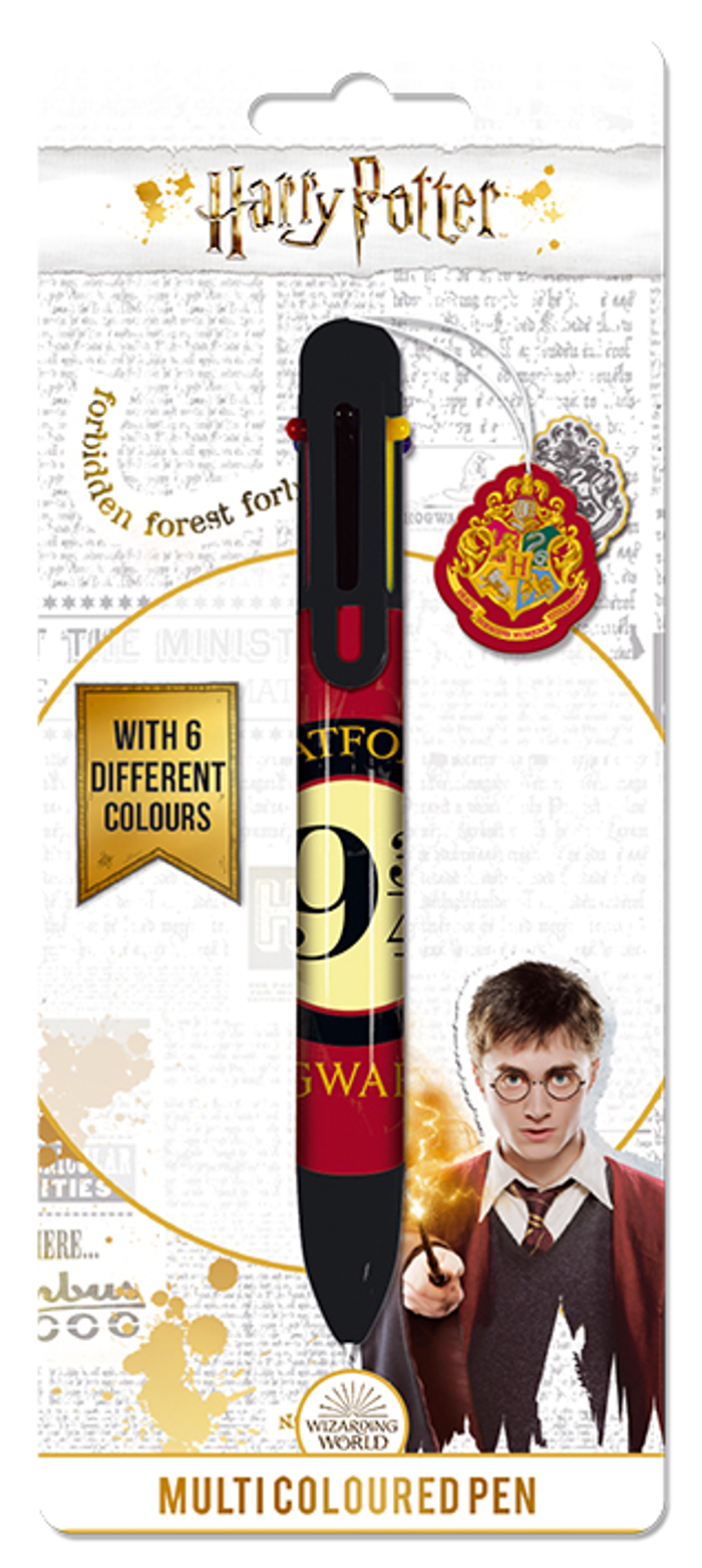 HARRY POTTER (HOGWARTS 9 3/4)MOULTI-COLOURED PEN 