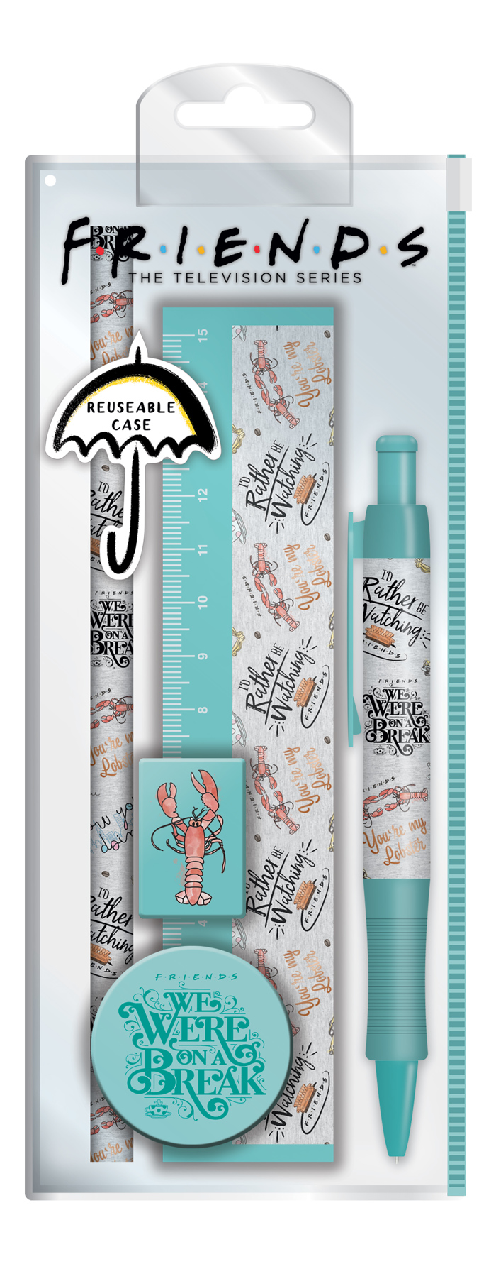 FRIENDS STATIONERY SET 