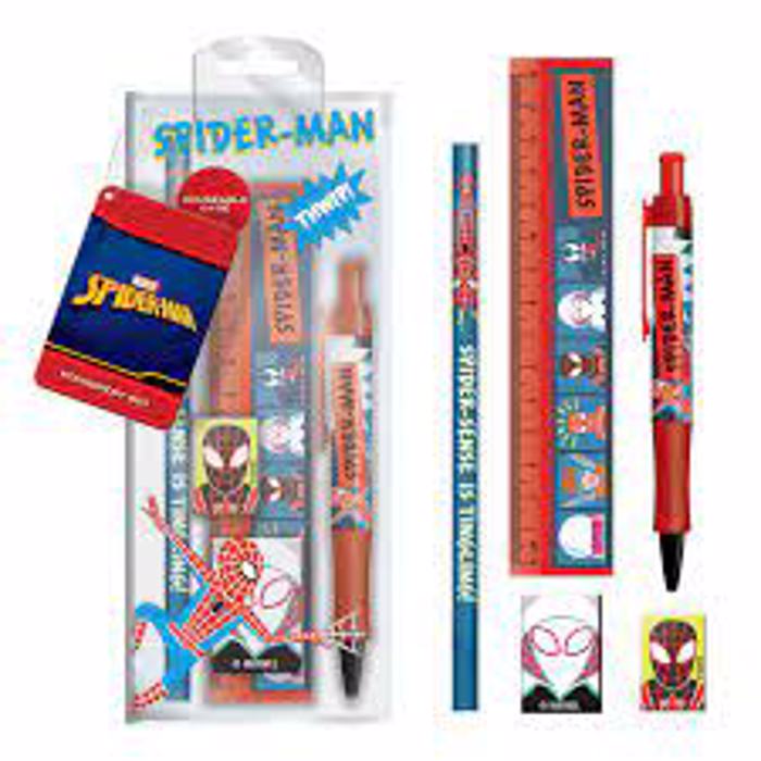 SPIDERMAN SXOLIKA SET 
