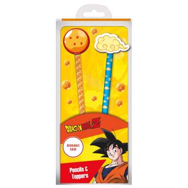 DRAGON BALL Z PENCILS & TOPPERS 2PK
