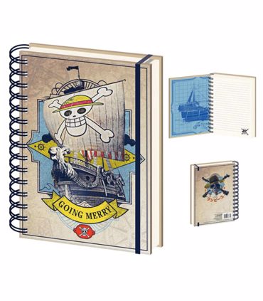 ONE PIECE LIVE ACTION (GOING MERRY) A5 WIRO NOTEBOOK