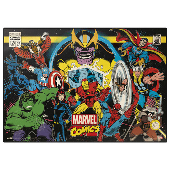  DESKTOP MAT MARVEL RETRO